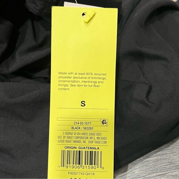 NWT All in Motion Black Loose Fit Mid-Rise Practice Pants Size Small - Picture 10 of 10